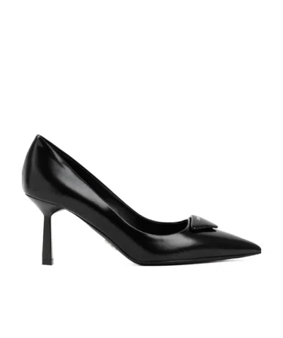 Prada Pointed Toe Slip-on Pumps