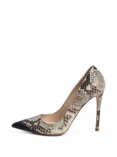 Pre-owned Prada Pointed-toe Pumps In Brown