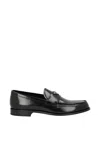 Prada Mocassini Con Logo In Black
