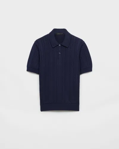Prada Polo In Bleu