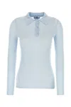 Prada Cashmere-silk Polo Shirt