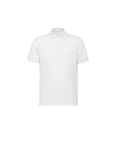 PRADA POLOSHIRT AUS PIQUÉ