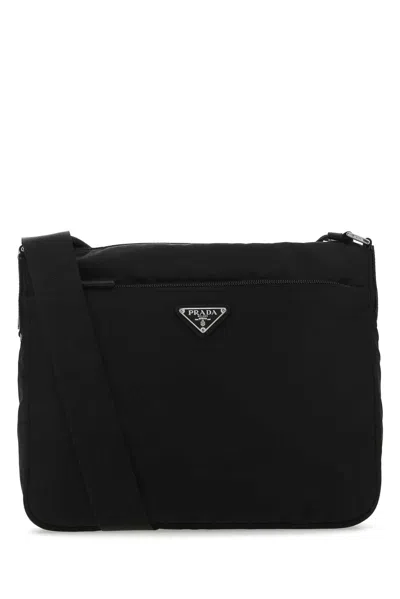 Prada Polyamide Handbag In Black