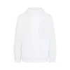 Prada White Lightweight Polyamide Jacket With Hood In White