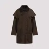 Prada Brown Polyamide Jacket In Moro