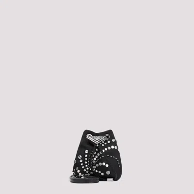 Prada Polyamide Pouch In Black