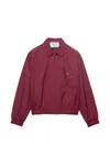 Prada Poplin Jacket In Red