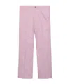 Prada Poplin Pants In Pink