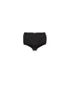 Prada Popeline-shorts Mit Patch In Black