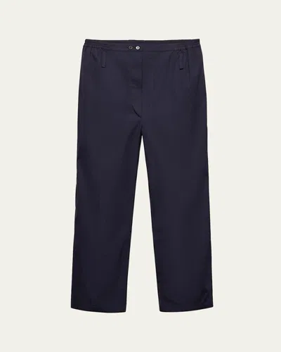 Prada Poplin Stretch Pants