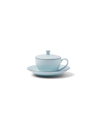 Prada Porcelain Cappuccino Cup - Celadon In Light Blue