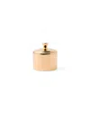 Prada Porcelain Sugar Bowl - Solid Gold In Neutral