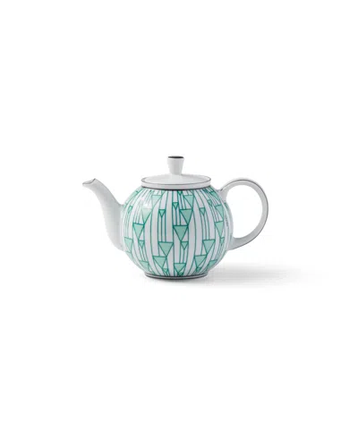 Prada Porcelain Teapot - Vienna Green