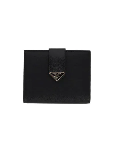Prada Portaf.verti.piccolo In Black