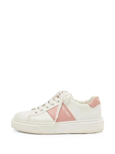 Pre-owned Prada Portofino Low-top Sneakers In White
