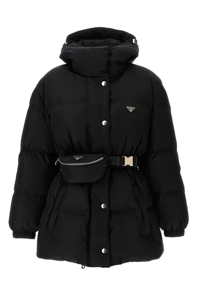 PRADA POUCH DOWN JACKET