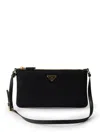Prada Pouch In Re-nylon In Black