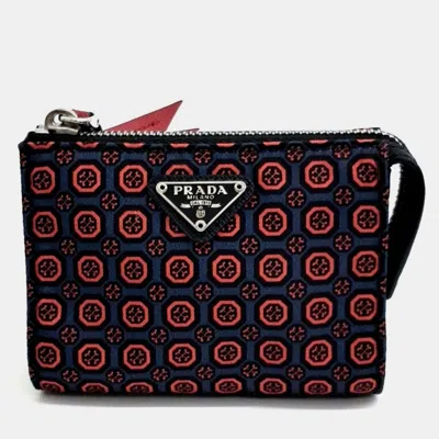 Pre-owned Prada Pouch Key Ring And Bag Charm In Multi