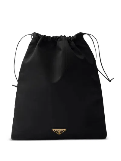 Prada Pouch  Wish In Re-nylon In Black