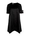 Prada Pouch Sleeve T-shirt Dress In Black
