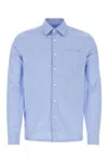 Prada Powder Blue Poplin Shirt
