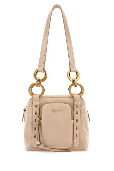 Prada Handbags. In Nude