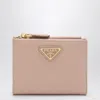 Prada Powder Pink Saffiano Leather Wallet