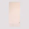 Prada Sciarpa In Seta E Cashmere In Pink