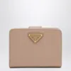 Prada Powder Saffiano Leather Small Continental Wallet