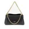 Prada Tumulte Small Chain-strap Leather Shoulder Bags In Black