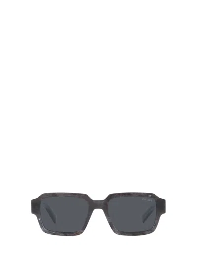 Prada Pr 02zs Graphite Stone Sunglasses In Gray