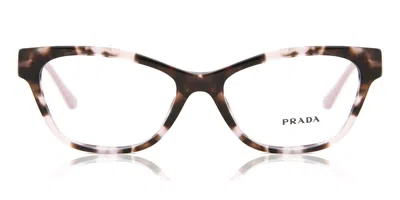 Prada Pr 03wv Roj1o1 Occhiali Da Vista Tartarugatishell Per Donna (solo Montatura) In Brown