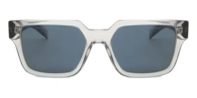 Prada Pr 03zs U430a9 Men's Sunglasses Grey Size 54 In Gray