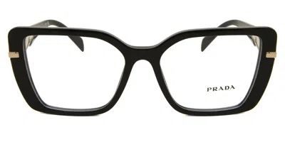 Prada Pr 03zv Women's Glasses, Black, Size 55