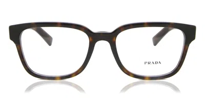 Prada Pr 04yv 2au1o1 Men's Glasses Tortoiseshell Size 53 - Free Lenses - Blue Light Block Available