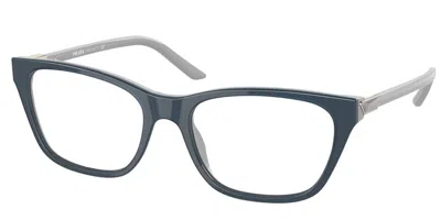 Prada Pr 05yv 08y1o1 Occhiali Da Vista Blu Per Donna (solo Montatura) In Blue