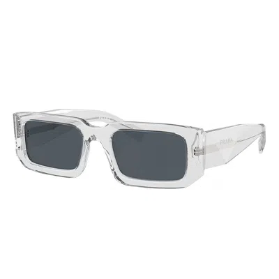 Prada Pr 06ys 12r09t 53mm Unisex Rectangle Sunglasses In Multi