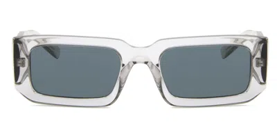 Prada Pr 06ys 12r09t Men's Sunglasses Grey Size 53 In Pink