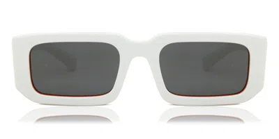 Prada Sleek 06ys Sole Sunglasses For Women In White