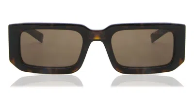 Prada Pr 06ys 2au8c1 Occhiali Da Sole Tartarugatishell Per Uomo In Brown