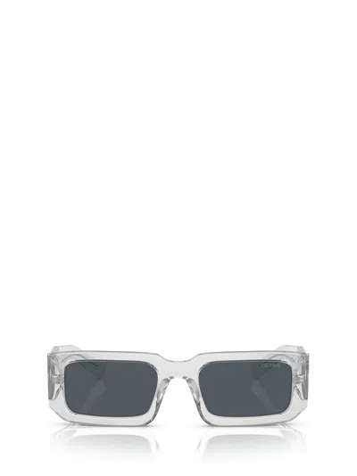 Prada Pr 06ys Transparent Grey Sunglasses