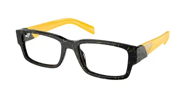 Prada Pr 07zv Men's Glasses, Black, Size 55