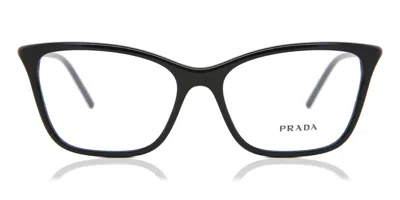 Prada Pr 08wv 1ab1o1 Occhiali Da Vista Neri Per Donna (solo Montatura) In Black