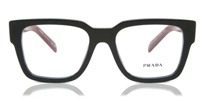 Prada Pr 08zv Men's Glasses, Black, Size 52