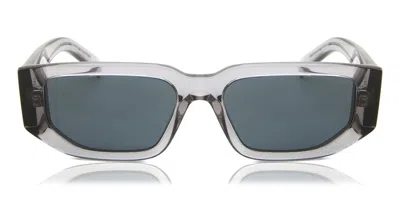 Prada Pr 09zs 18s09t Men's Sunglasses Grey Size 54 In White