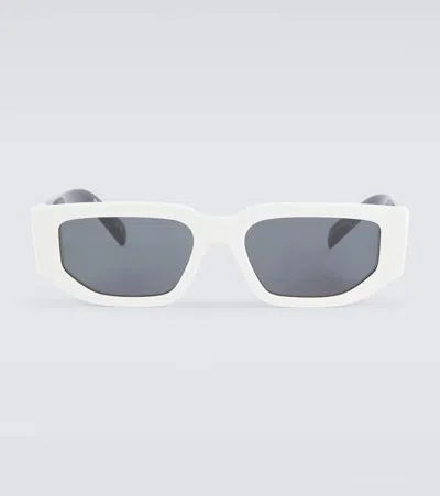 Prada Eckige Sonnenbrille Pr 09zs In White