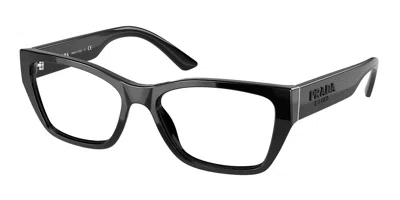 Prada Pr 11yv 1ab1o1 Women's Glasses Black Size 52 - Free Lenses - Blue Light Block Available