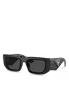 Prada Rectangular Sunglasses, 54mm - Exclusive In Black