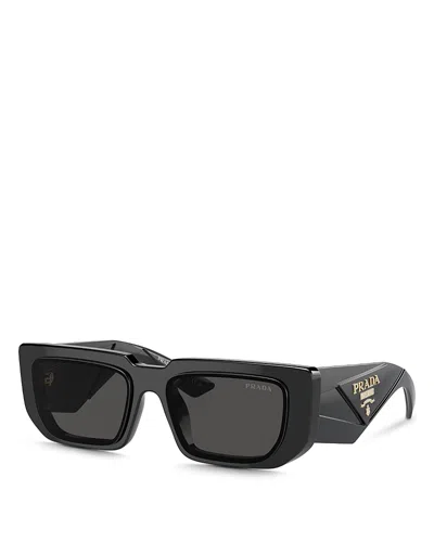 Prada Rectangular Sunglasses, 54mm - Exclusive In Black