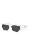 Prada Rectangular Sunglasses, 54mm - Exclusive In White